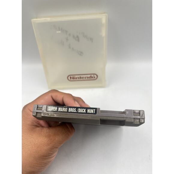 Super Mario Bros./Duck Hunt (Nintendo NES, 1985) With Nintendo Case - Picture 4 of 9